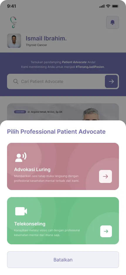 Screenshot Inspirasien Mobile - Home Page