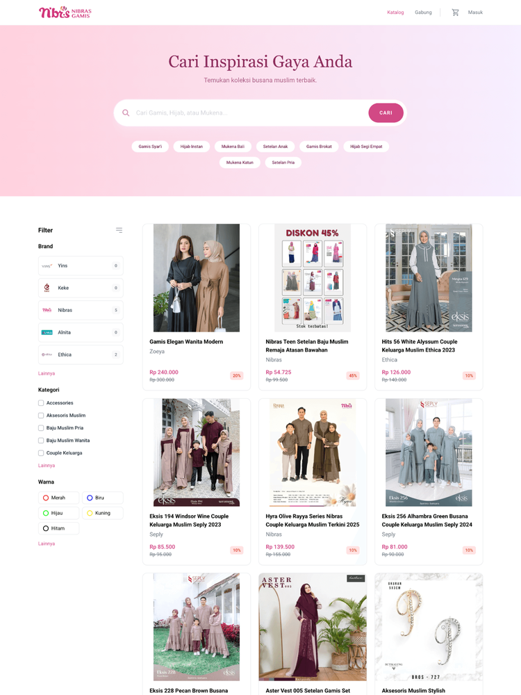 Catalog Page
