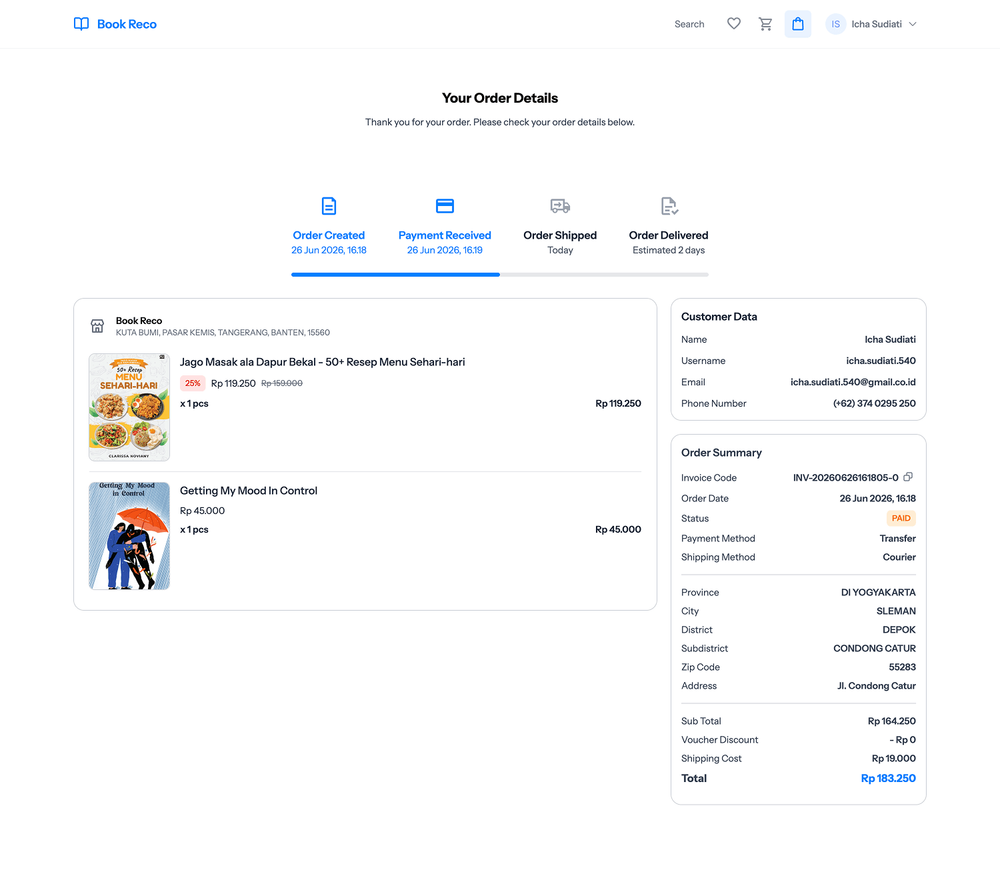 Order Paid